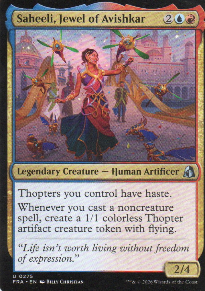 Saheeli, Jewel of Avishkar FRA 275 Uncommon