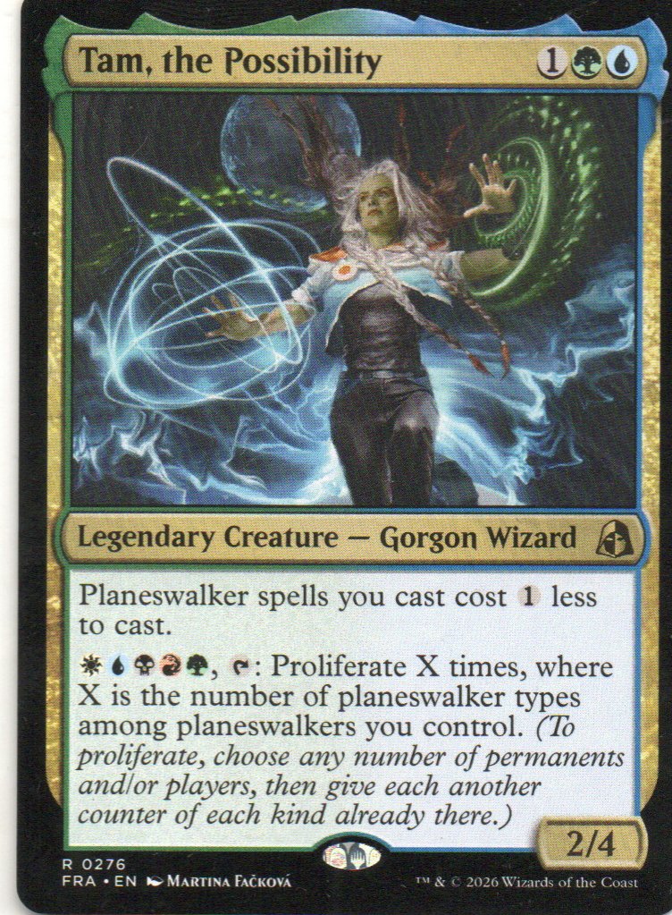Tam, the Possibility FRA 276 Rare