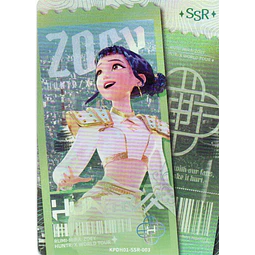 Zoey Super Spark rare KPDH01-SSR-003