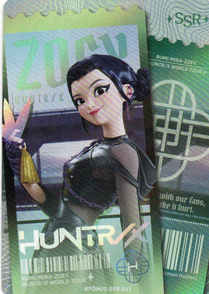 Zoey Super Spark rare KPDH01-SSR-011