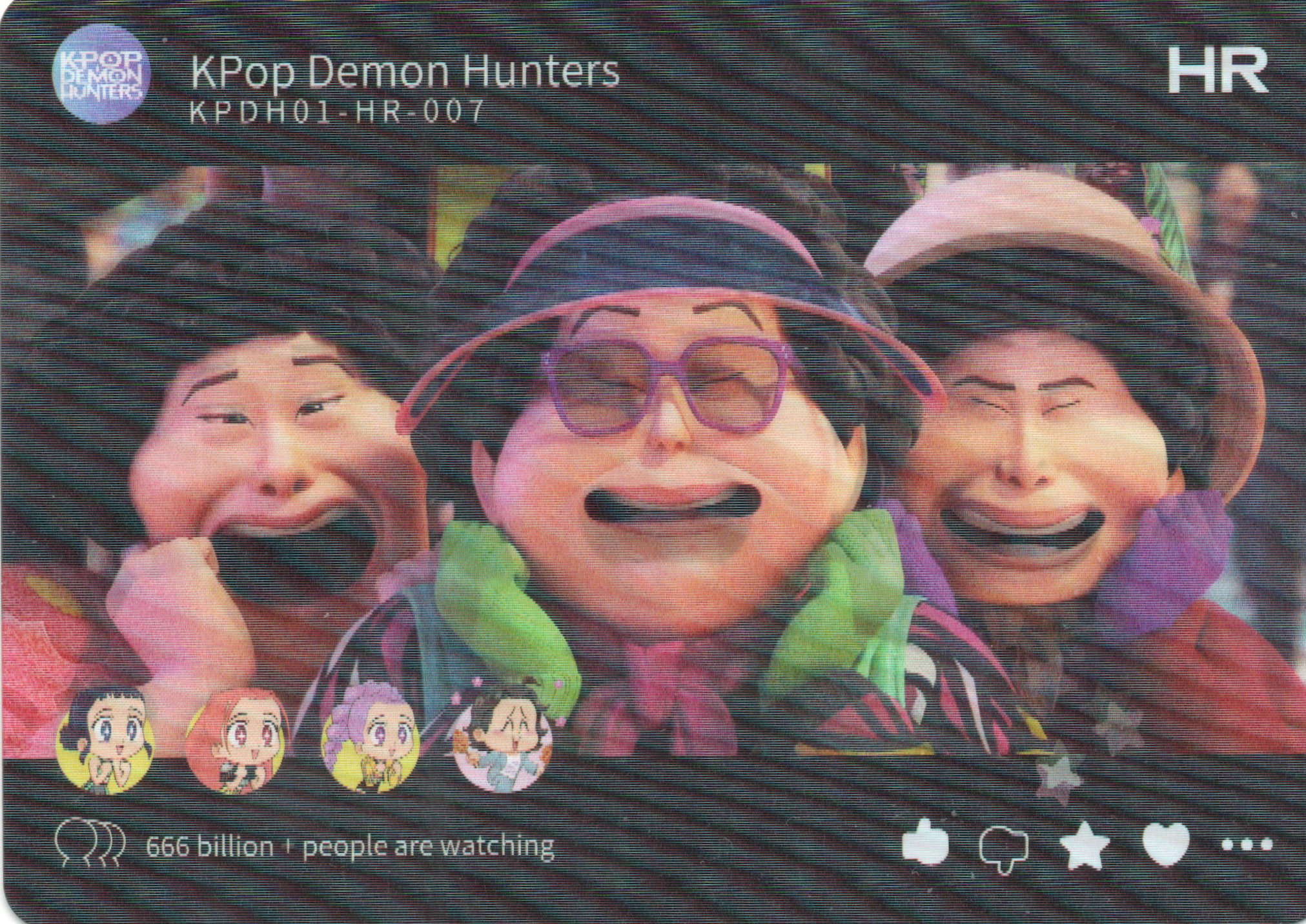 Aunties Holo rare KPDH01-HR-007