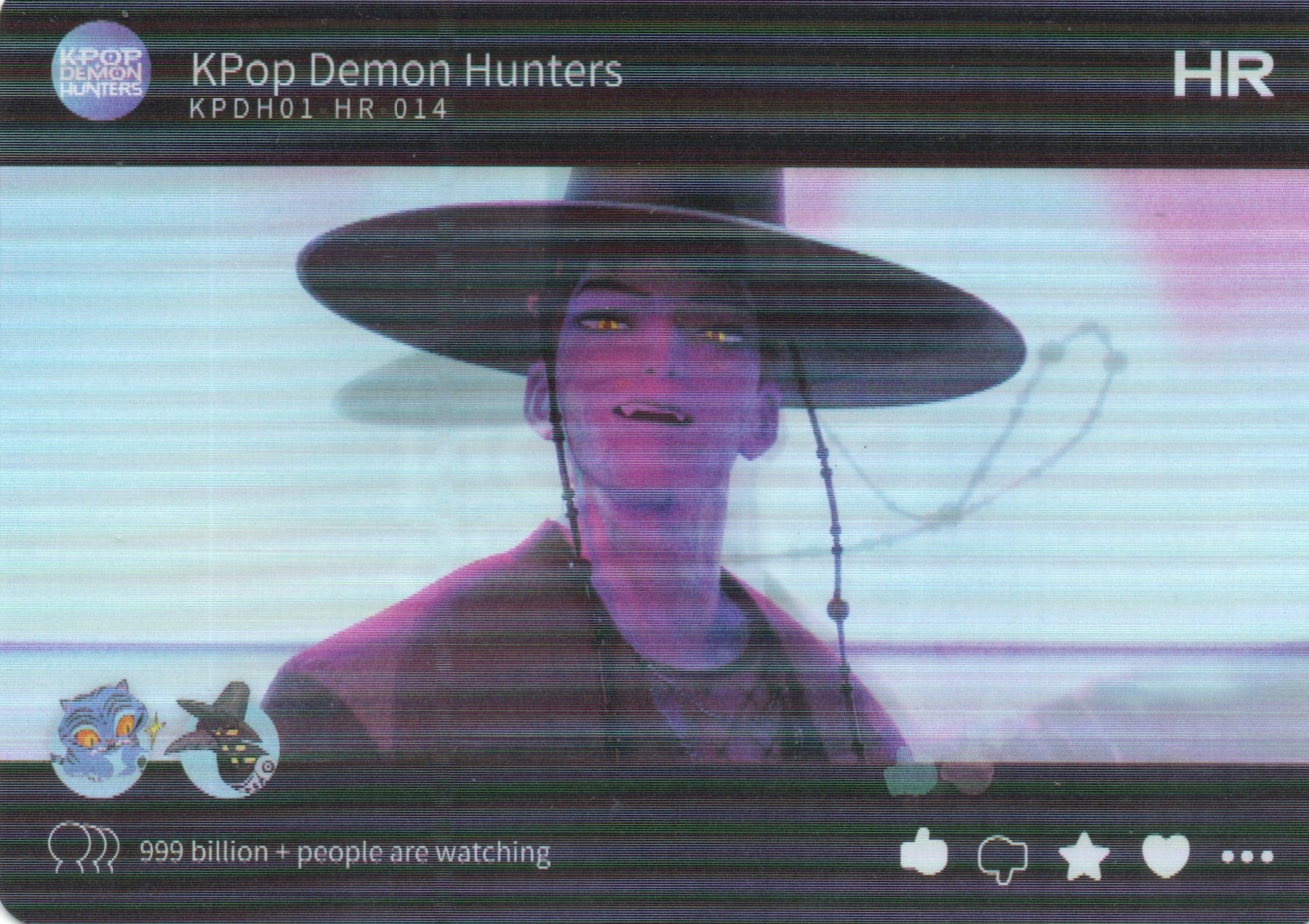 Demon Abby Holo rare KPDH01-HR-014