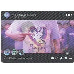 Rujinu Holo rare KPDH01-HR-021
