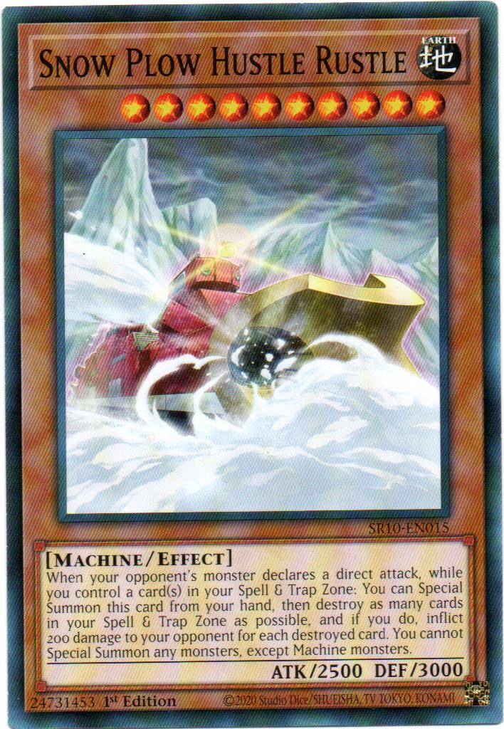 Carta Yugi Snow Plow Hustle Rustle