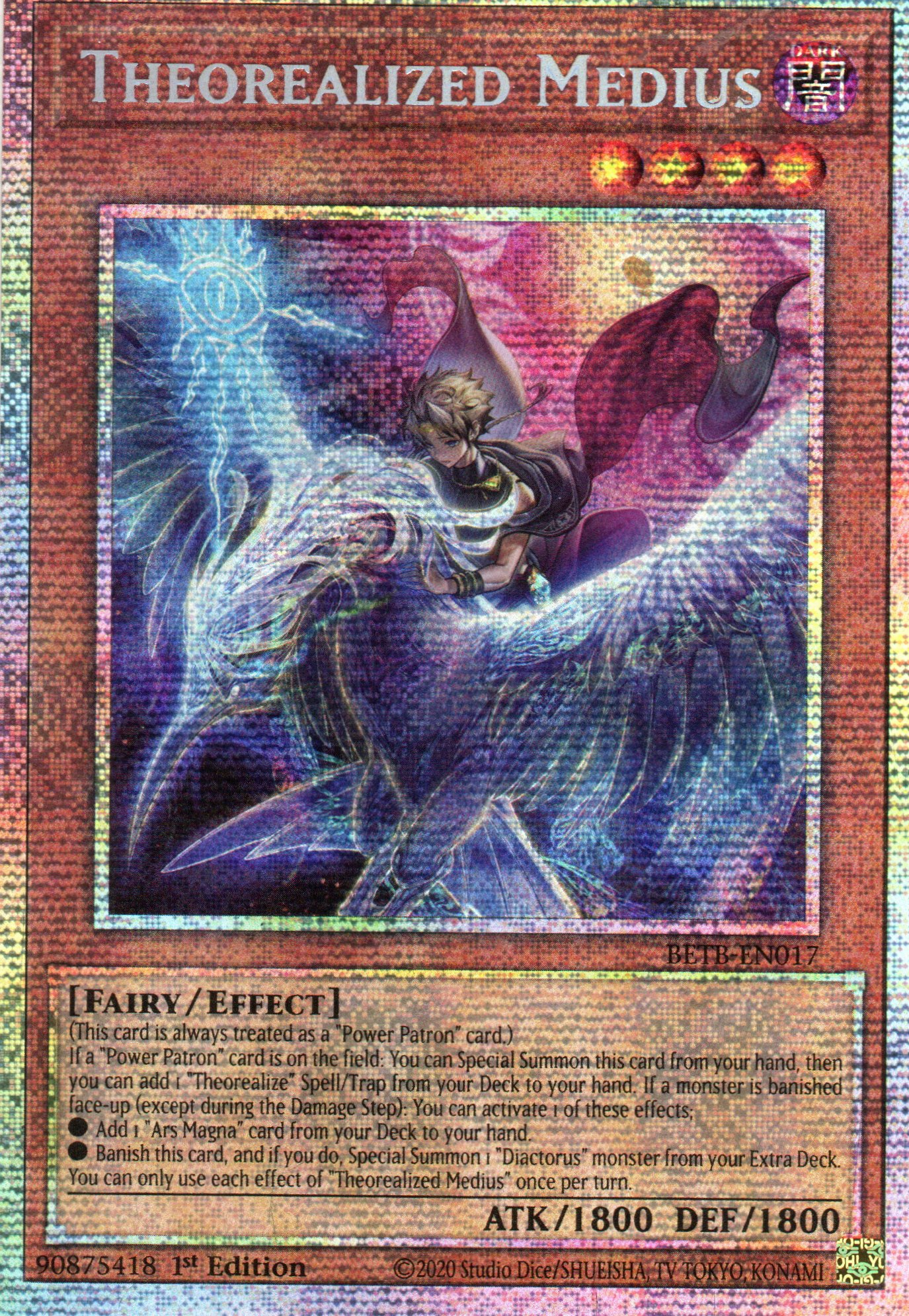 Theorealized Medius Starlight rare BETB-EN017