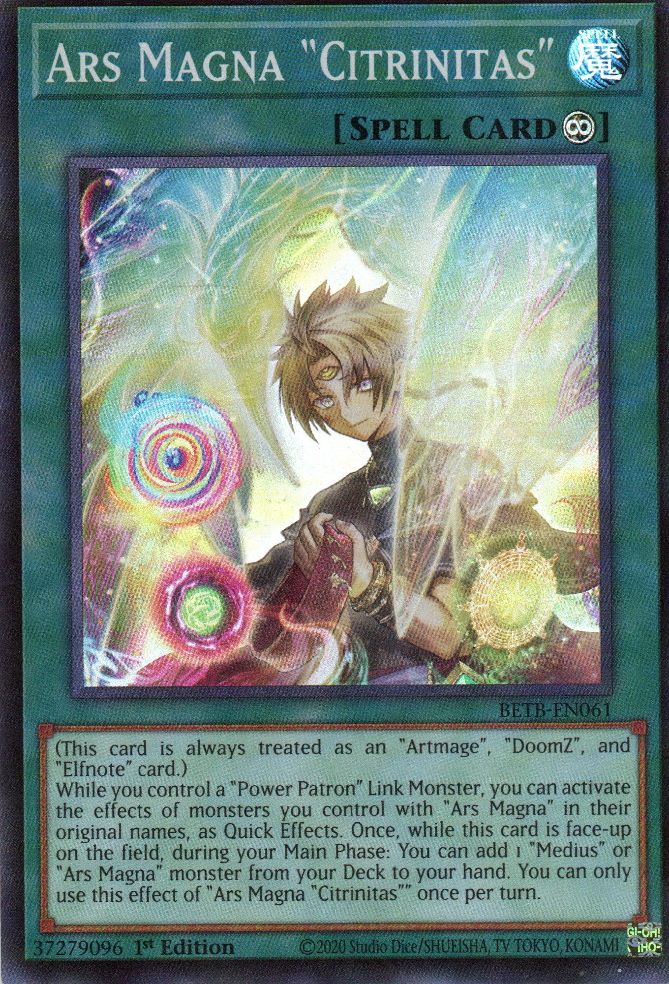 Ars Magna Citrinitas Super Rare BETB-EN061