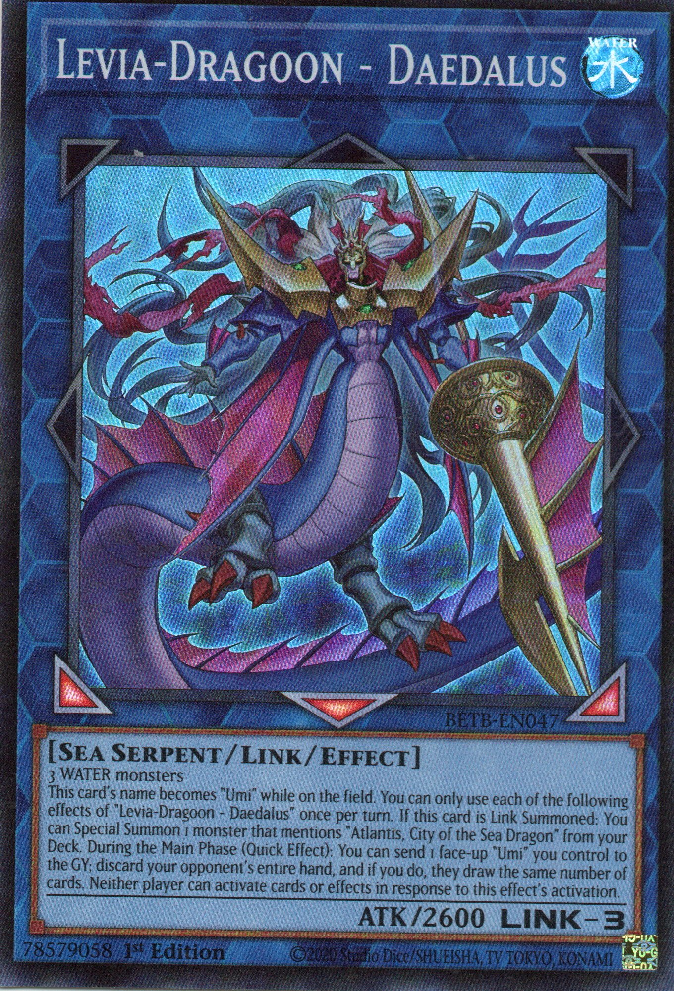 Levia-Dragoon - Daedalus Super Rare BETB-EN047