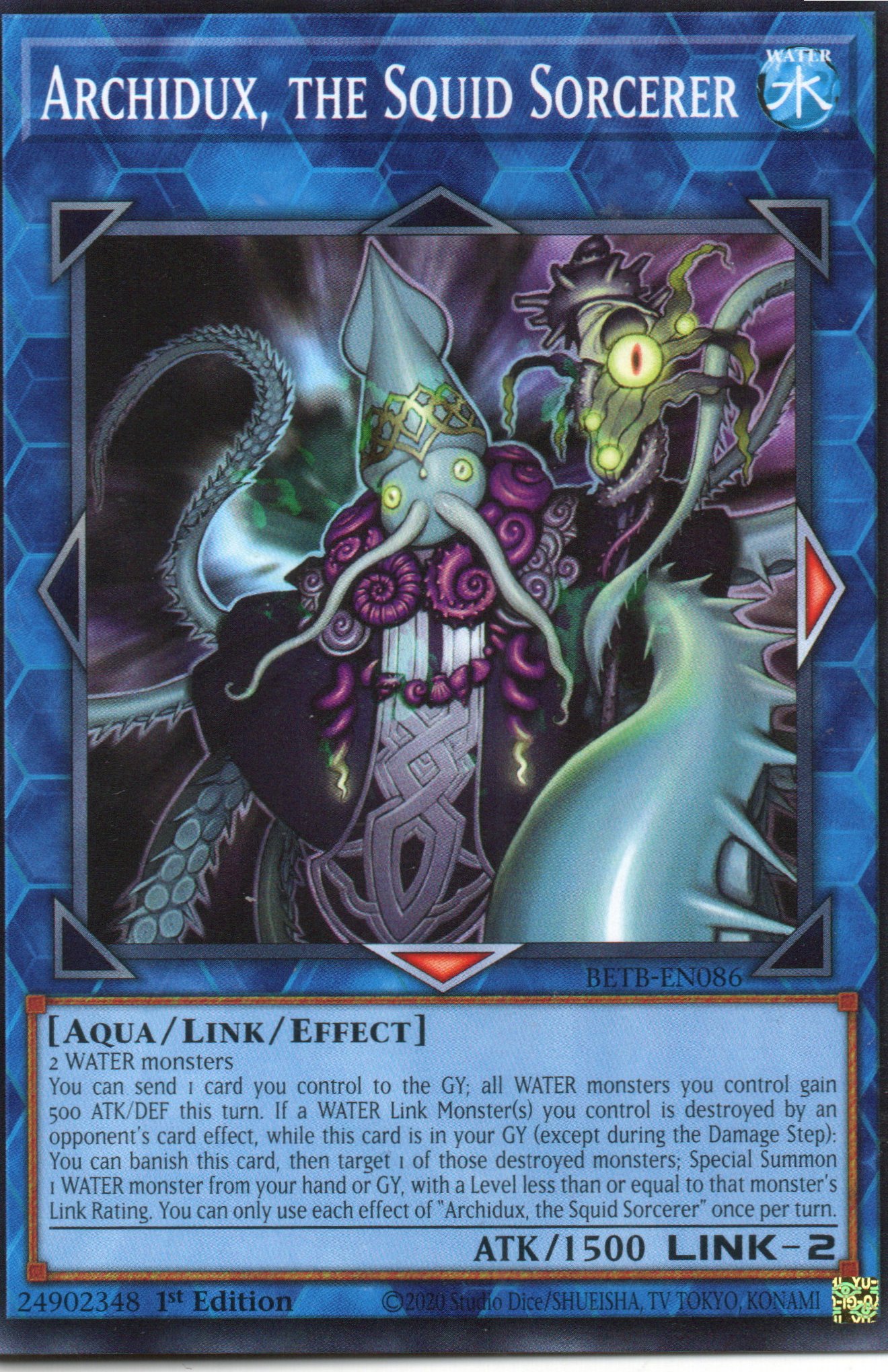 Archidux, the Squid Sorcerer Common BETB-EN086