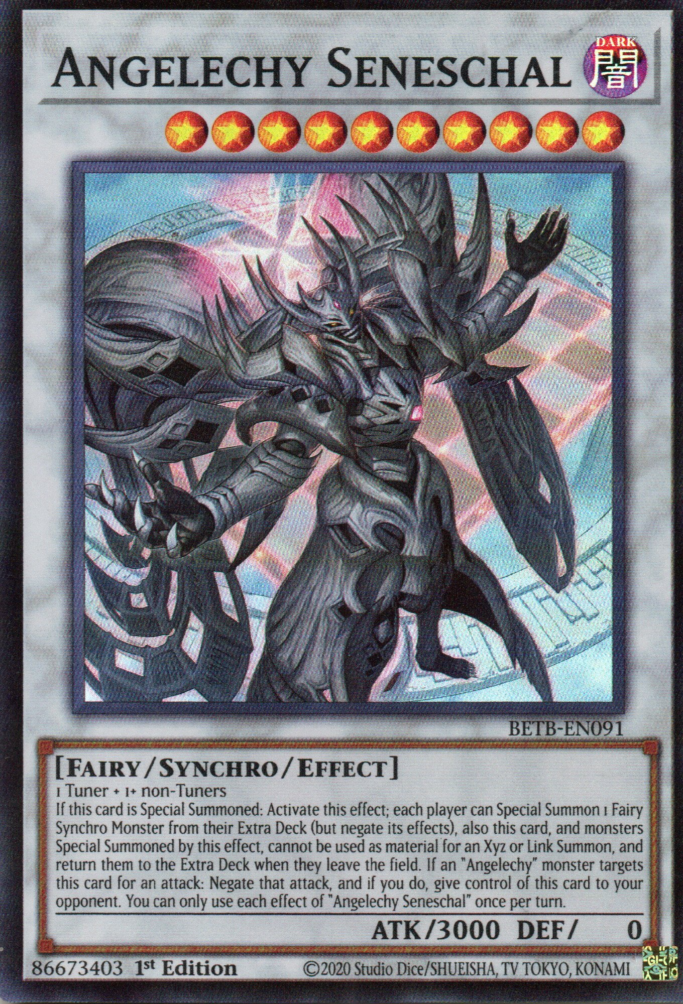 Angelechy Seneschal Super Rare BETB-EN091