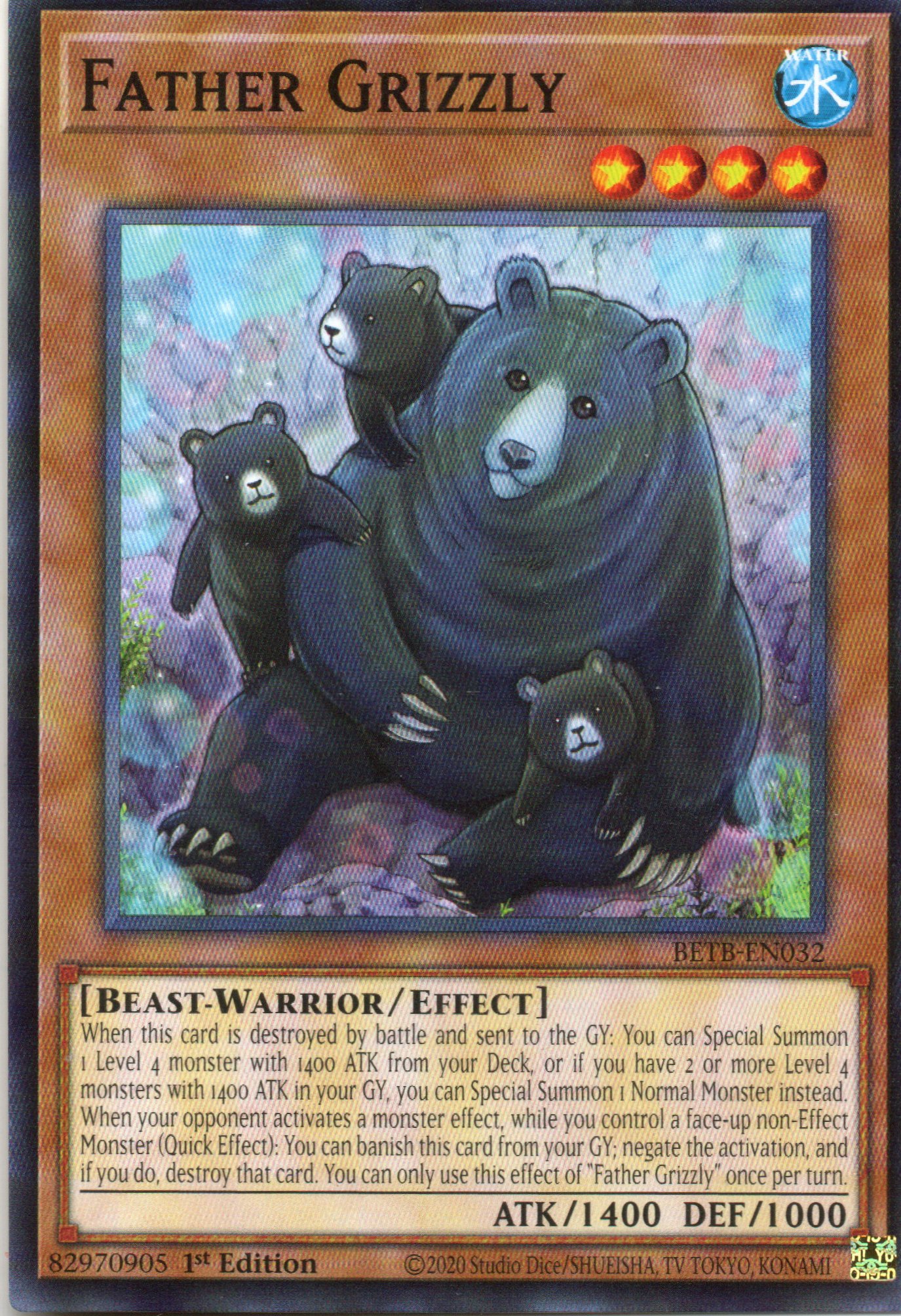 Father Grizzly Common BETB-EN032