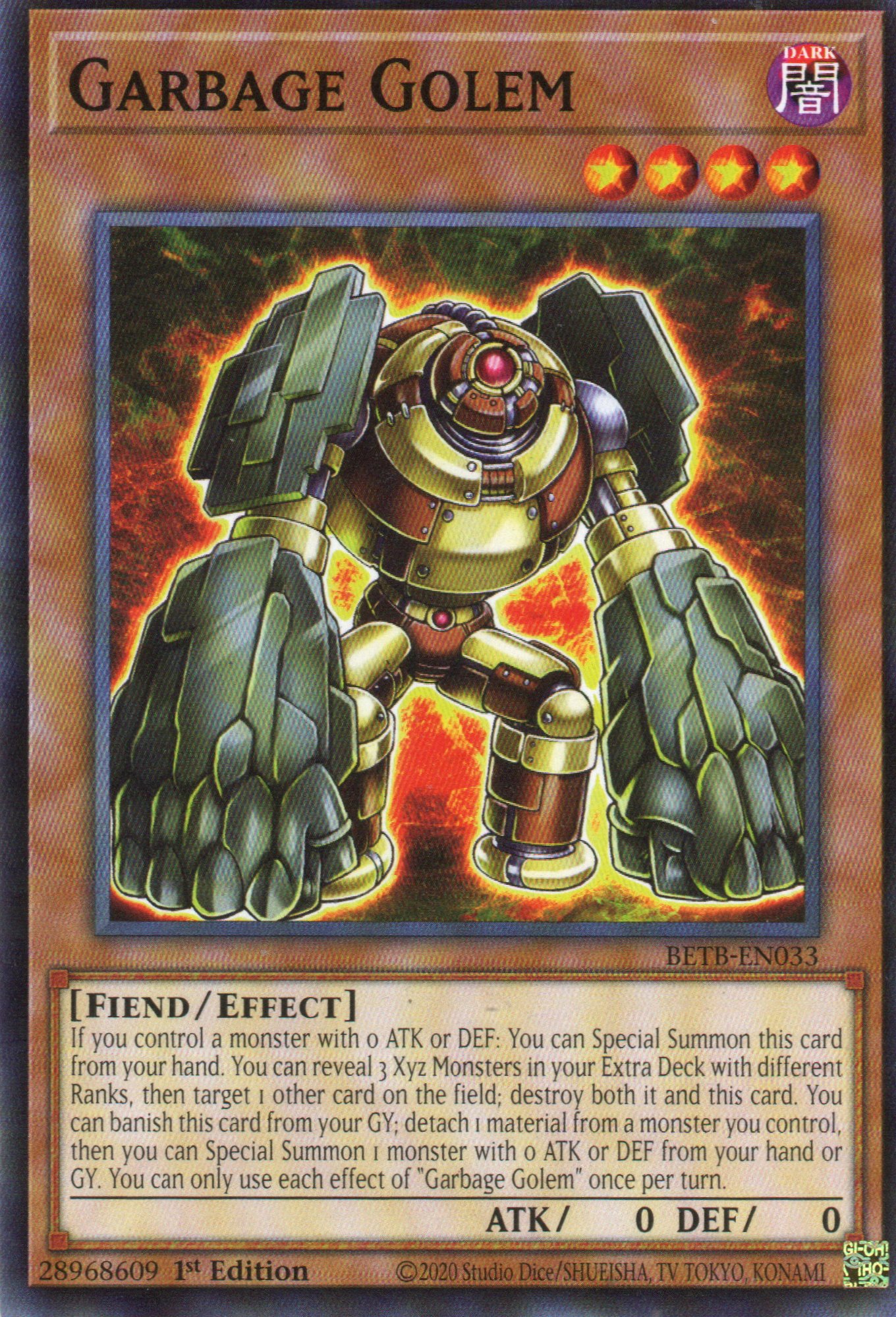 Garbage Golem Common BETB-EN033