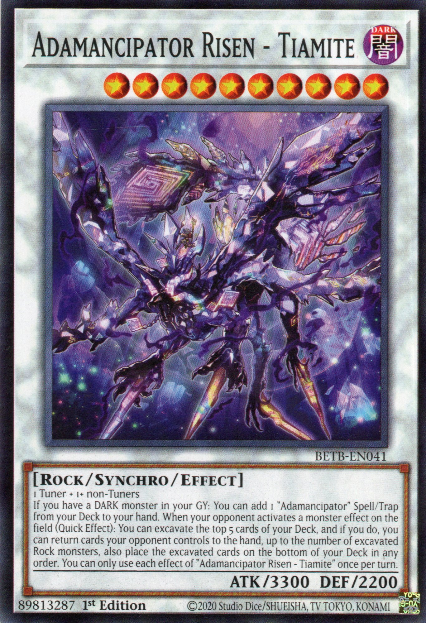 Adamancipator Risen - Tiamite Common BETB-EN041