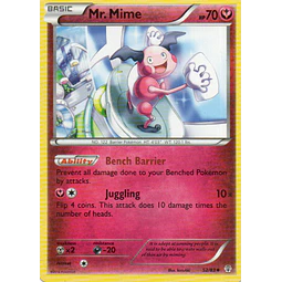 Mr. Mime 52 Uncommun Ingles