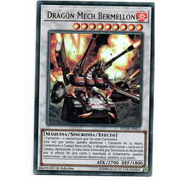 Carta en español, la carta en ingles es: Vermillion Dragon Mech Ultra Rare