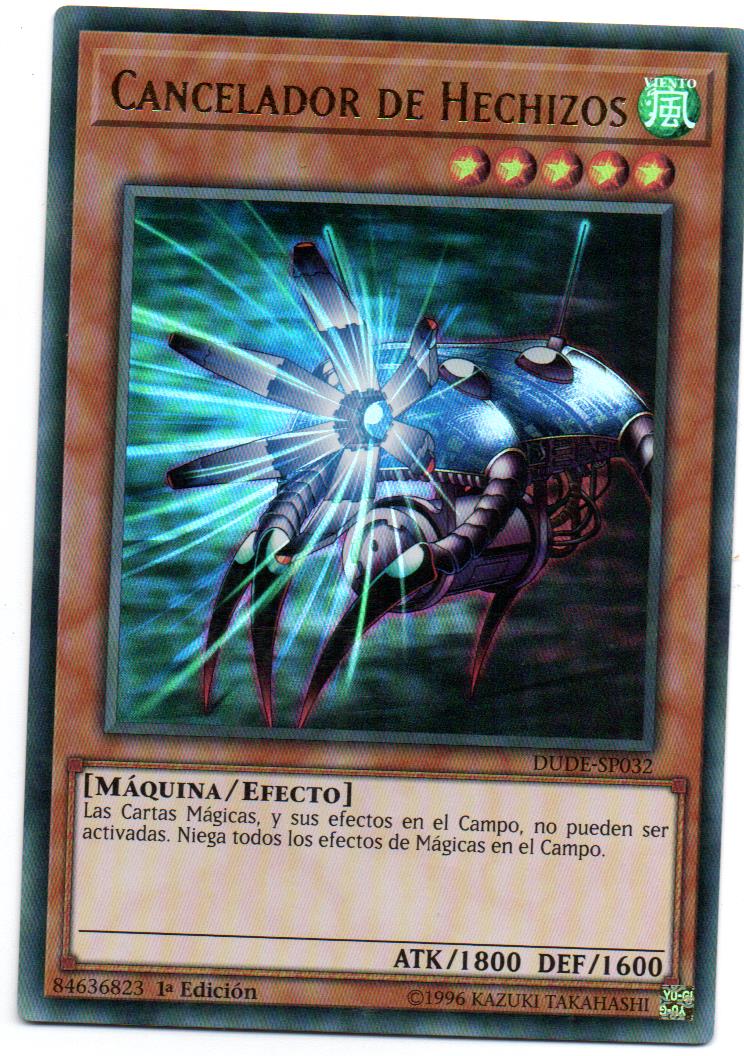 Carta en español, la carta en ingles es: Spell Canceller Ultra Rare