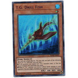 T.G. Drill Fish Carta yugi BLHR-EN024