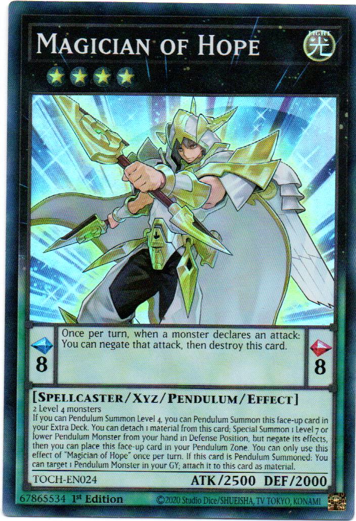 Magician of Hope Carta Yugi TOCH-EN024