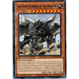 True King Lithosagym, the Disaster Carta Yugi TOCH-EN038