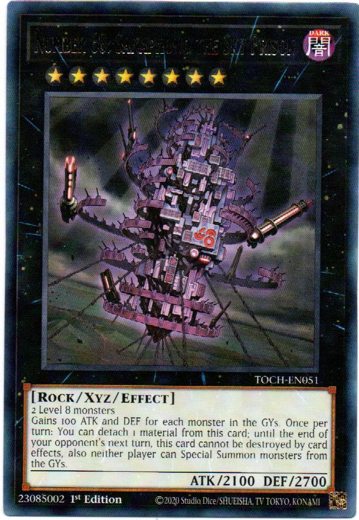 Number 68: Sanaphond the Sky Prison Carta Yugi TOCH-EN051