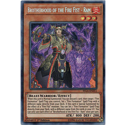 Brotherhood of the Fire Fist - Ram Carta yugi FIGA-EN011