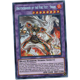 Brotherhood of the Fire Fist - Swan Carta yugi FIGA-EN015