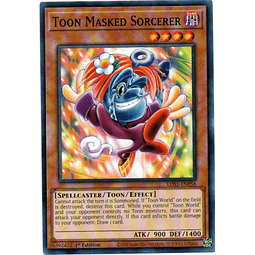 Toon Masked Sorcerer Carta Yugioh LDS1-EN058