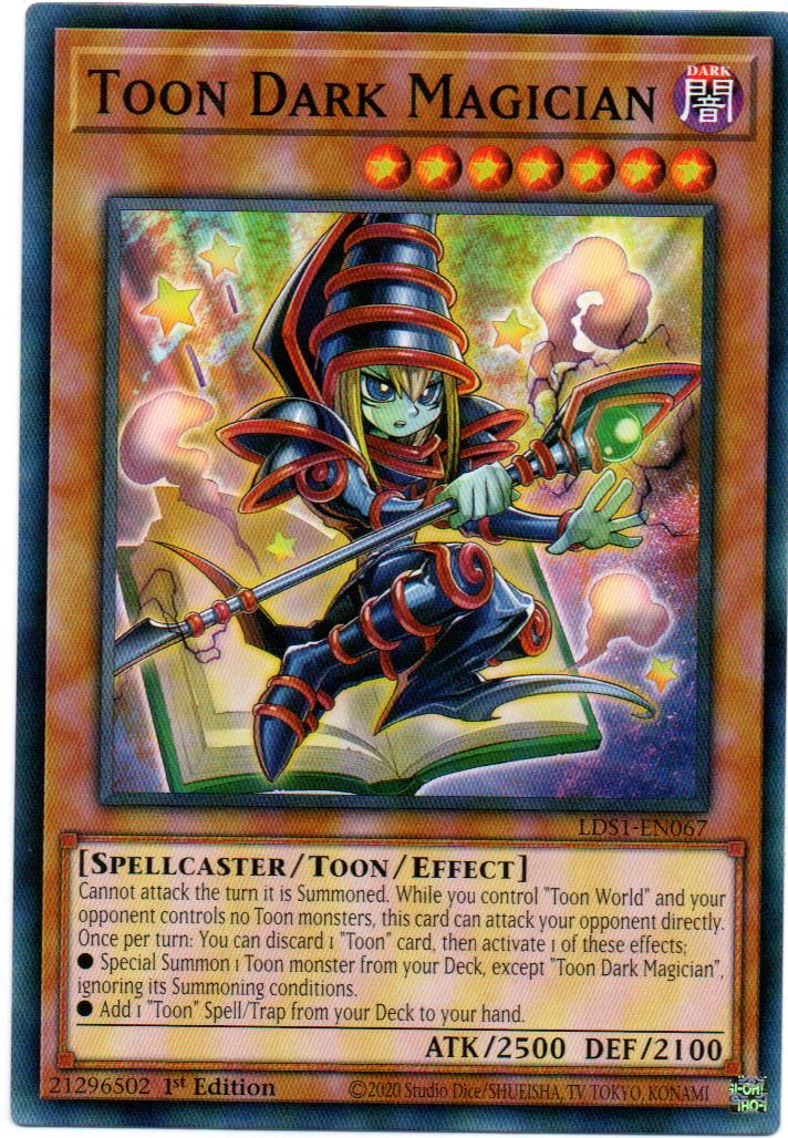 Toon Dark Magician Carta Yugioh LDS1-EN067