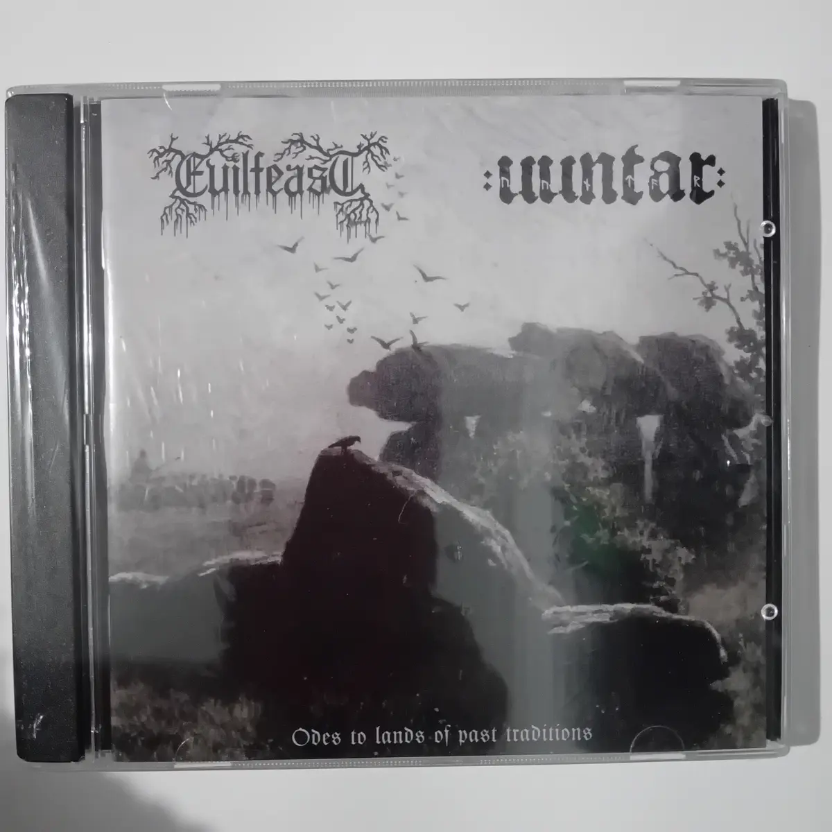 Evilfeast / Uuntar – Odes To Lands Of Past Traditions - CD