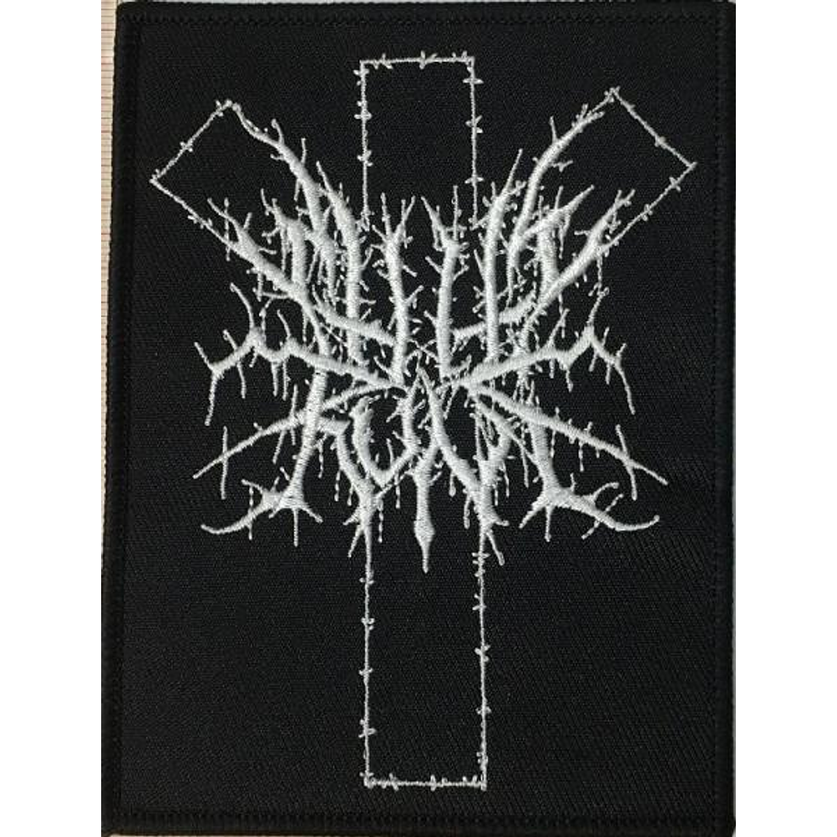 WHITE RUNE – Logo - PATCH