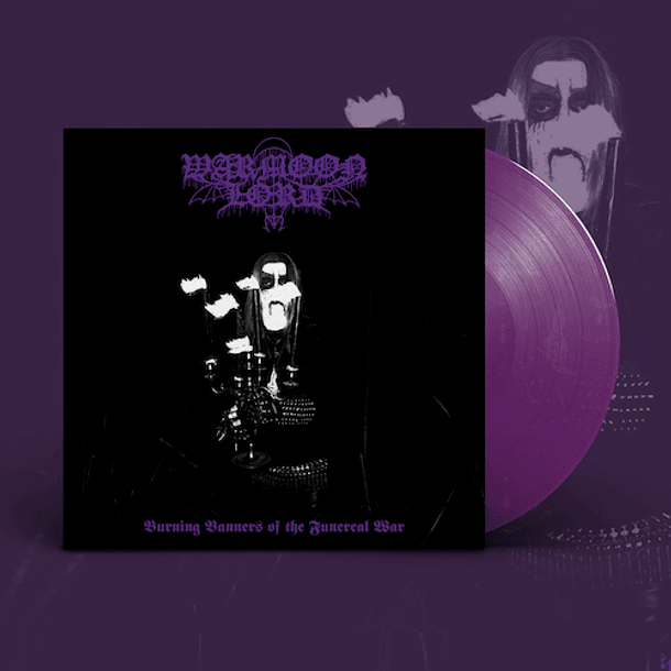 WARMOON LORD - Burning Banners of the Funereal War - LP - Purple