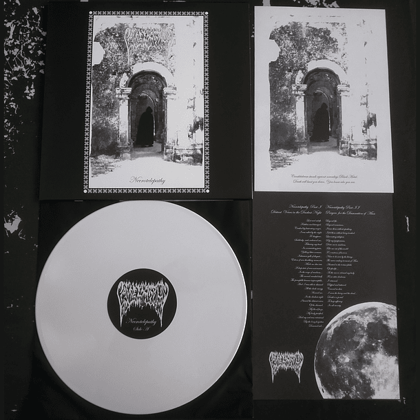 Candelabrum - Necrotelepathy - LP (white vinyl)