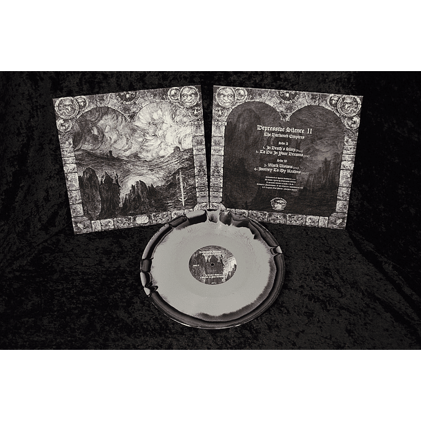 Depressive Silence (GER) - II : The Darkened Empires LP (grey/black swirl)
