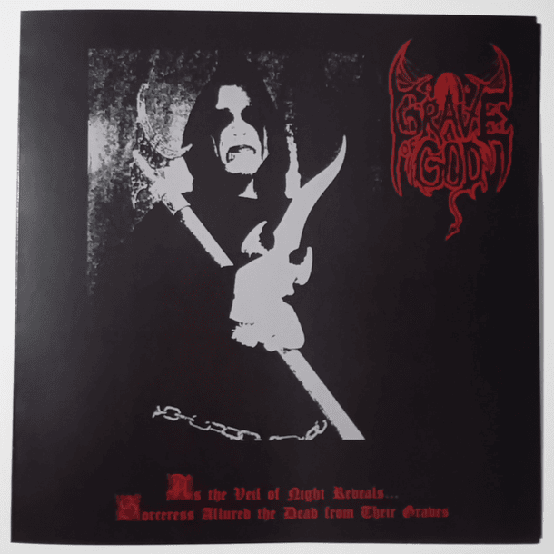 GRAVE OF GOD - As the Veil of Night Reveals... Sorceress Allured the Dead from Their Graves - 7EP