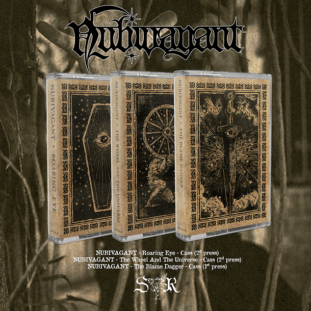 NUBIVAGANT - 3 Tapes - CS BUNDLE 1