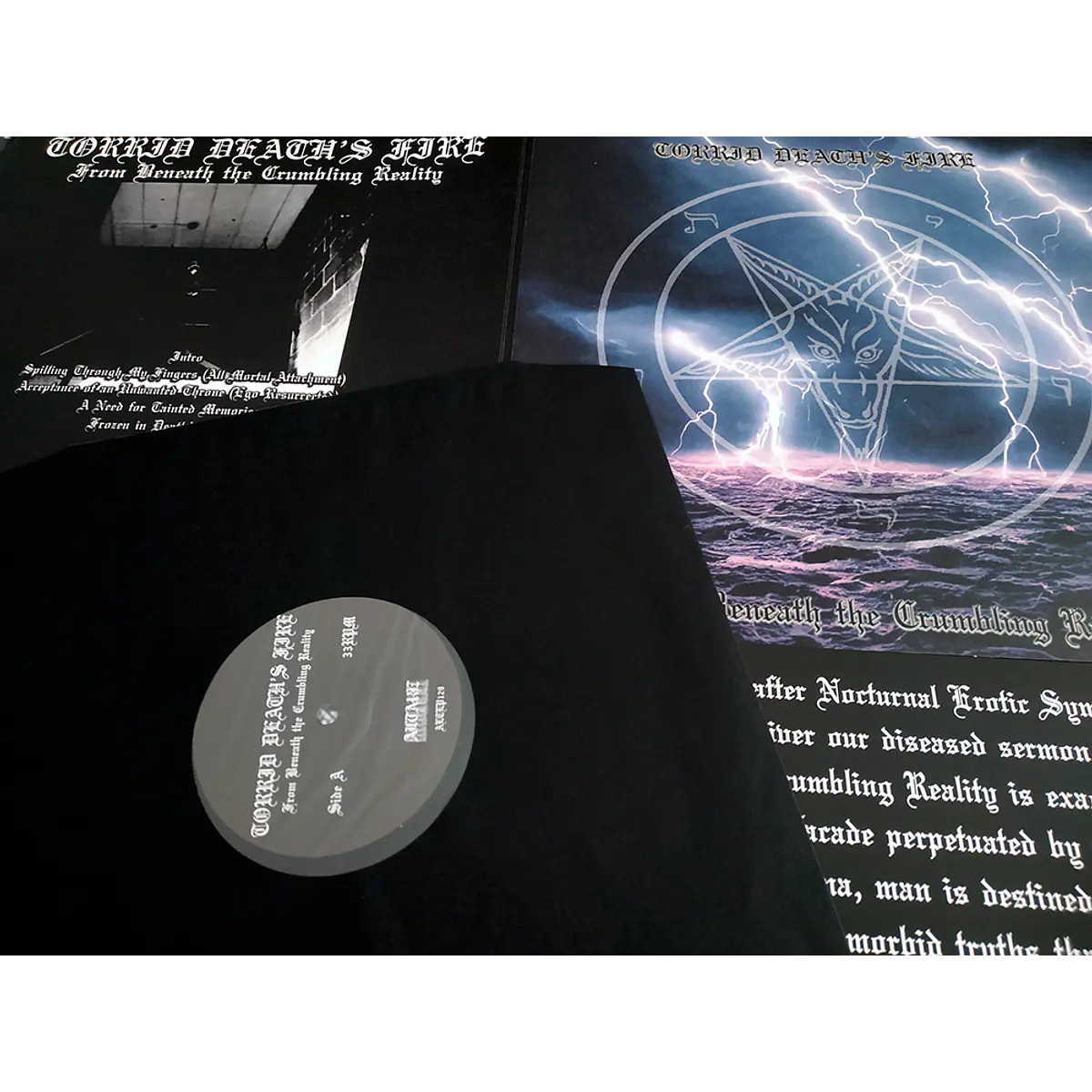 Torrid's Death Fire - From Beneath the Crumbling Reality LP