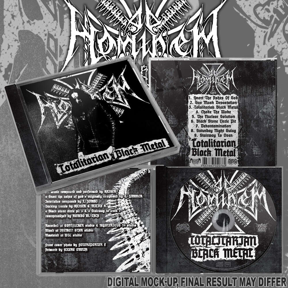 AD HOMINEM Totalitarian black metal - CD