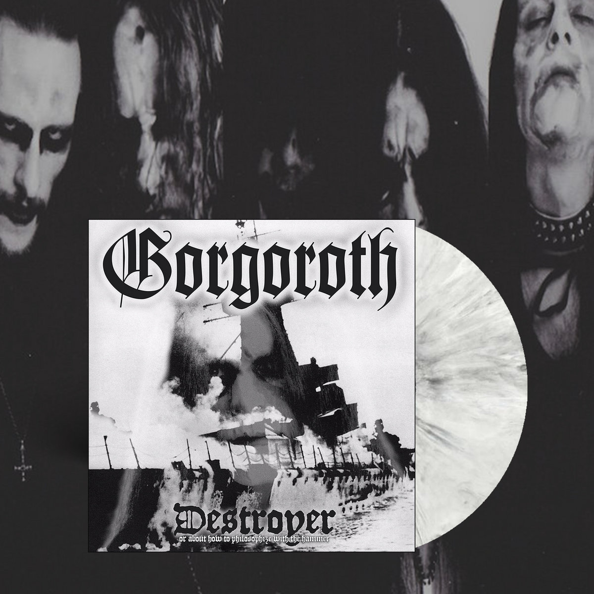 Gorgoroth - Destroyer - LP (Lim. White/black marbled)