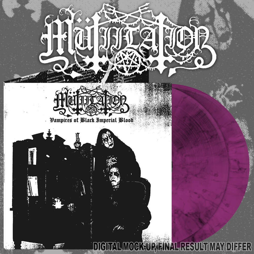 Mutiilation / CD4枚セット MUTIILATION - Vampires of Black Imperial Blood. Marble Vi