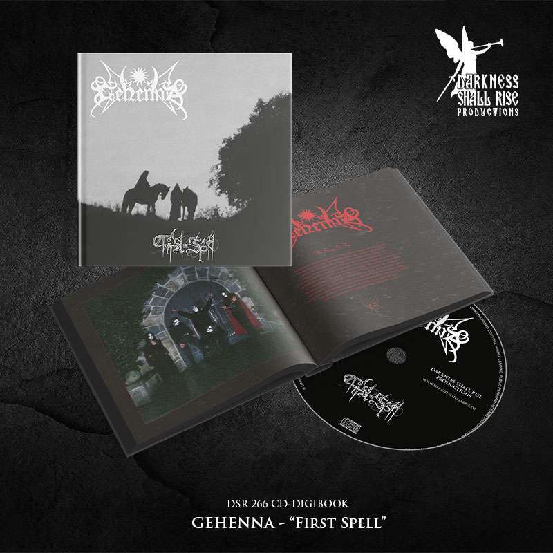 Gehenna (NOR) - First Spell - Hardcover Digibook CD