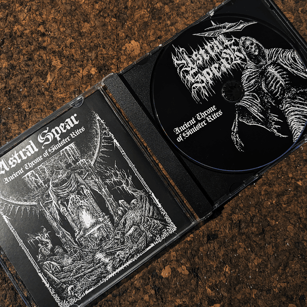 ASTRAL SPEAR - Ancient Throne Of Sinister Rites - CD 4