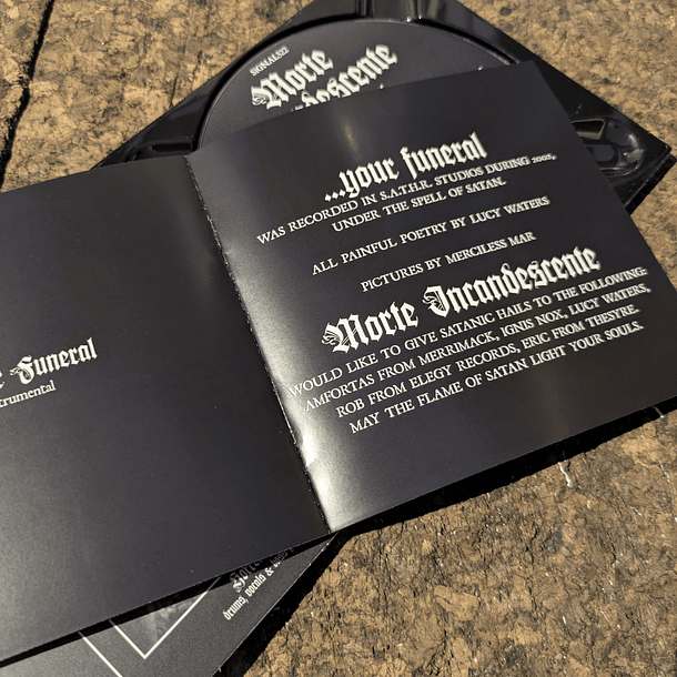 MORTE INCANDESCENTE - ... your funeral - CD 7