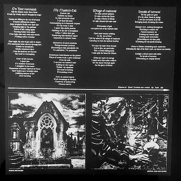 ASTRAL SPEAR - Ancient Throne Of Sinister Rites - LP 5