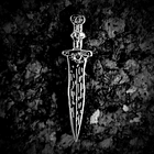 NUBIVAGANT - The Blame Dagger - METAL PIN 1