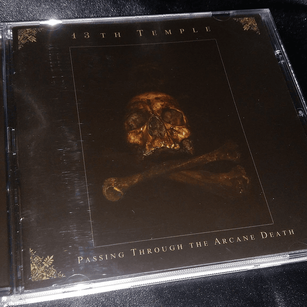 13th TEMPLE Passing through the arcane death CD