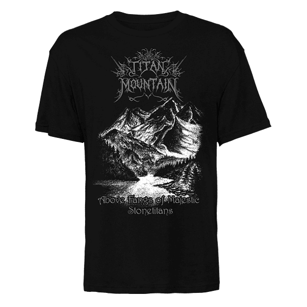 TITAN MOUNTAIN "Above Fangs of Majestic Stonetitans" TS