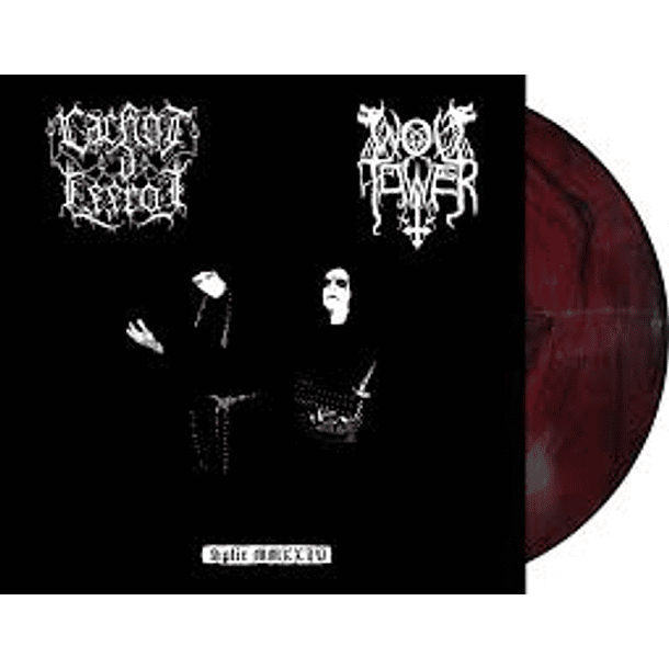 CACHOT D'EFFROI & WOLFTOWER - Split MMXXIV (red/black) - LP