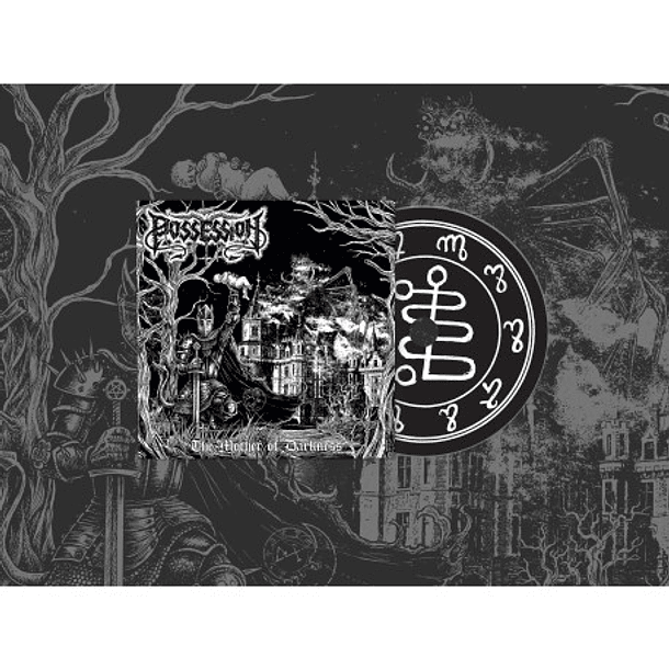 Possession (Bel) – The Mother of Darkness CD in Mini-Gatefold Jacket + Booklet and Oversized Poster
