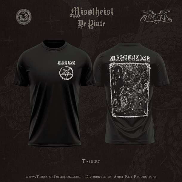 Misotheist - De Pinte, T-Shirt (BLACK)