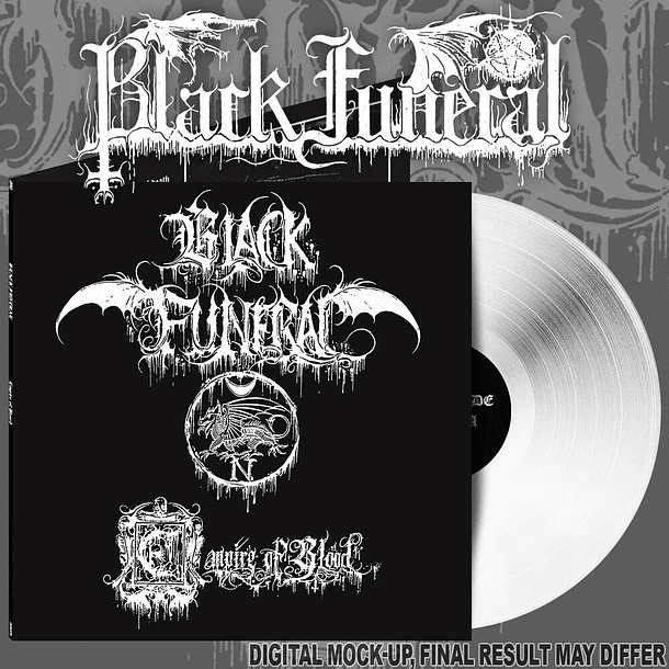 BLACK FUNERAL Empire of Blood (Re-issue) Ltd Gatefold LP - (white vinyl)