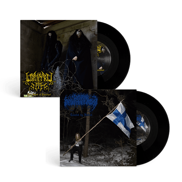 DARK DIVINATION & WAMPYRIC RITES - Split - 7"EP !!! PRE-ORDER !!!